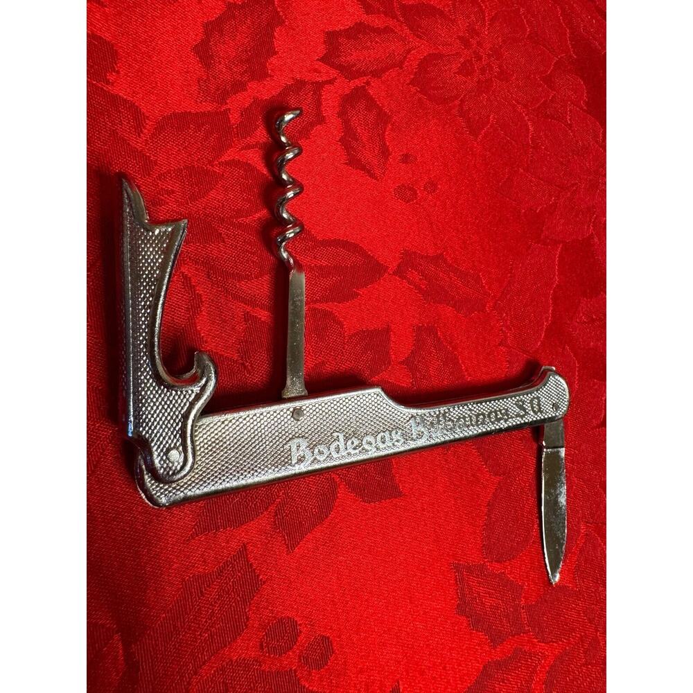 "Bodegas Bilbainas, SA" Corkscrew from Spain's Oldest Standing Winery
